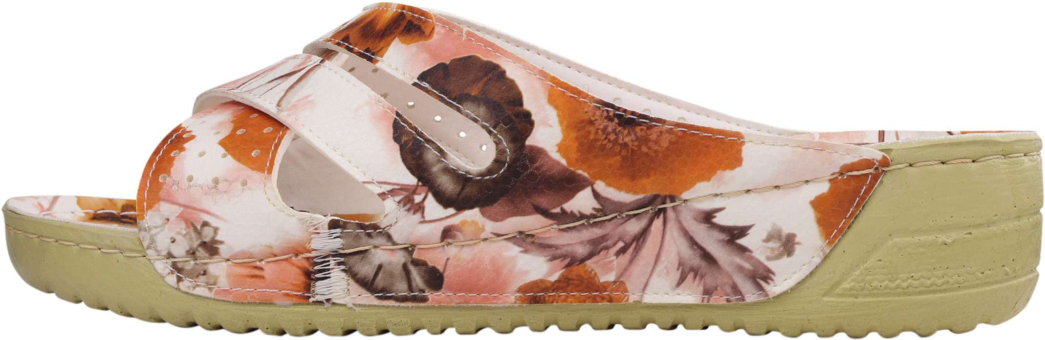 دمپایی طبی خارپاشنه خزر مدل بهار کد 18 با زیره پلی‌اورتان